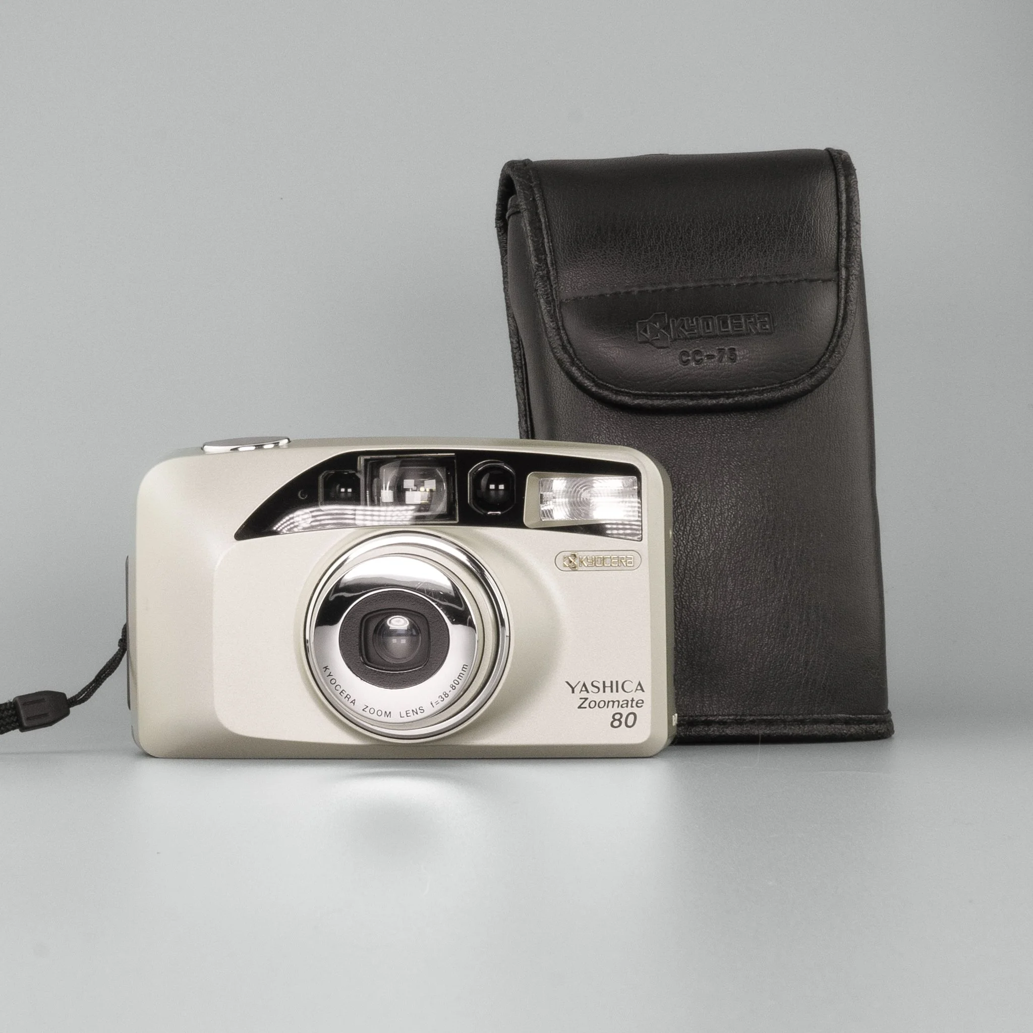 Yashica Zoomate 80 35mm Point and Shoot Film Camera — LensFayre
